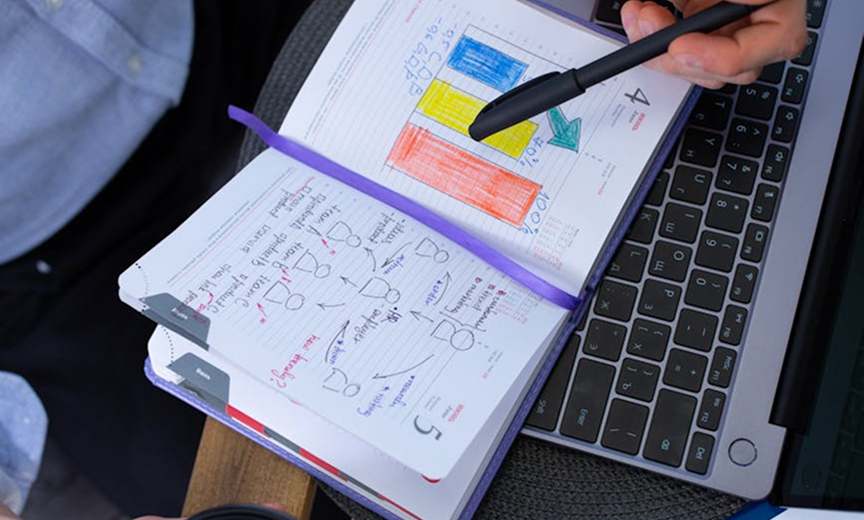 Marketing solutions notebook and notes